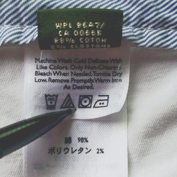 EDDIE BAUER Vashon Fit - White Capri Jeans - Size 14 - Picture 11 of 12